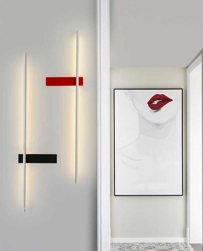 Luce contemporanea a 1 luci a 1 luci a parete a parete a parete lineare per soggiorno per soggiorno