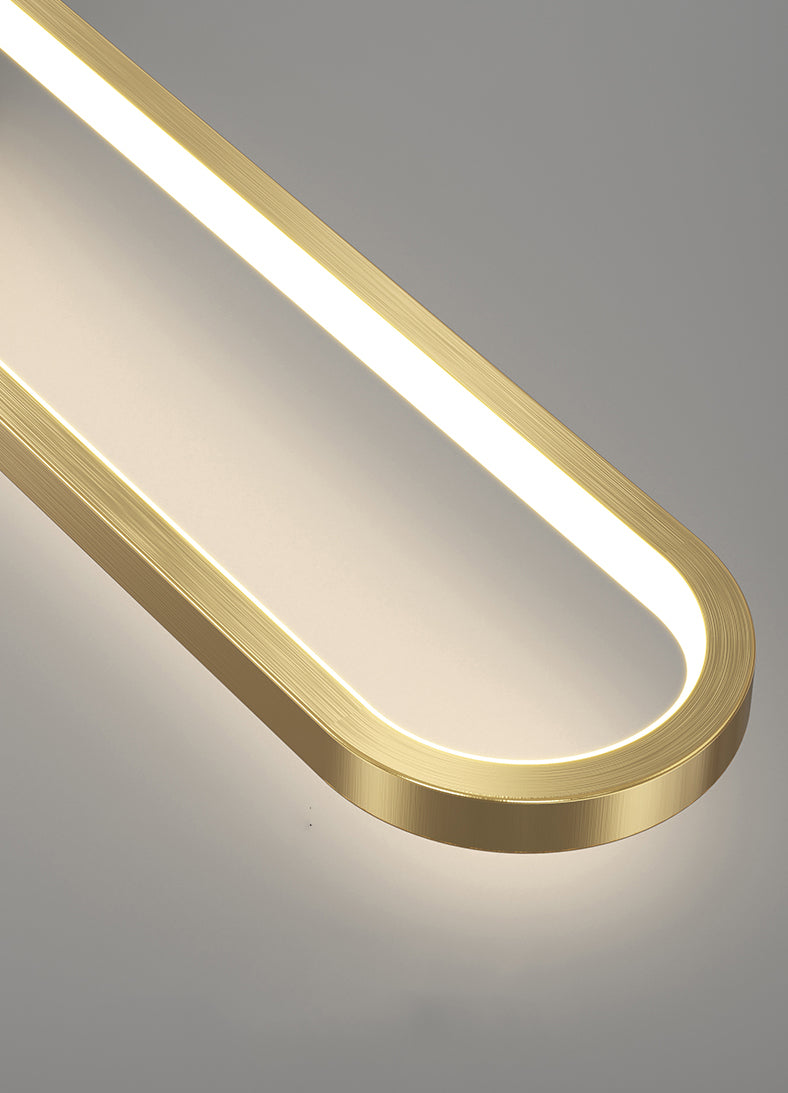 Luces de pared LED acrílicas simples modernas Lámparas de pared de 1 luces para sala de estar para sala de estar