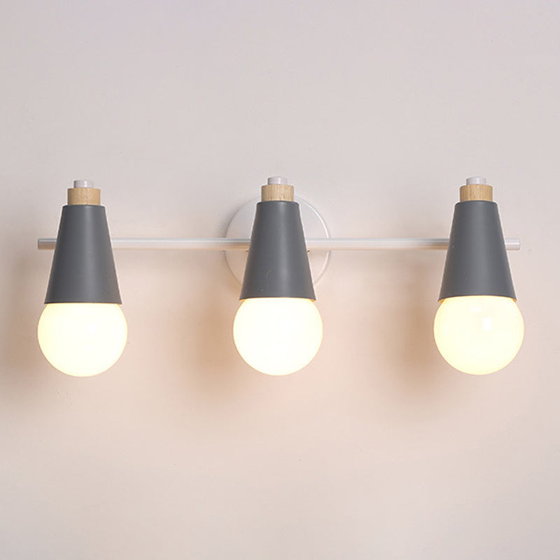 Éclairage mural de salon conique