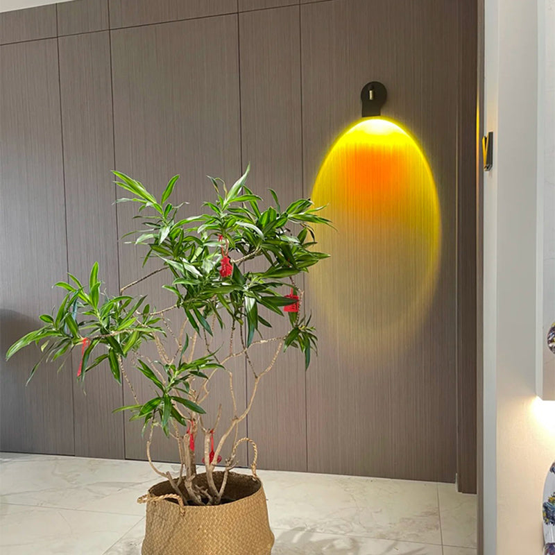 Lampada a parete a LED armata a 1 luce moderna a parete in metallo Montaggio per soggiorno