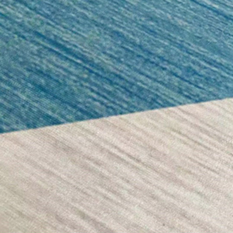 Multicolored Floral Printed Rug Contemporary Round Carpet Anti-Slip Backing Rug for Living Room