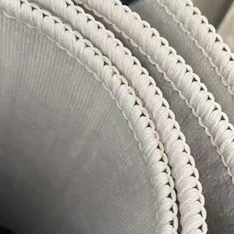 Decorative Leaves Pattern Rug Modern Simplicity Carpet Polyester Washable Carpet for Living Room