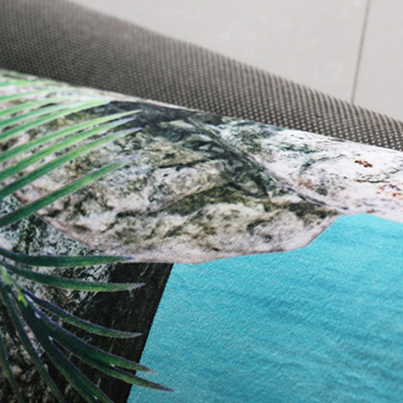 Tapis Shabby Chic de couleur foncée, en Polyester, imprimé d'animaux, tapis d'intérieur, support antidérapant pour la décoration de la maison