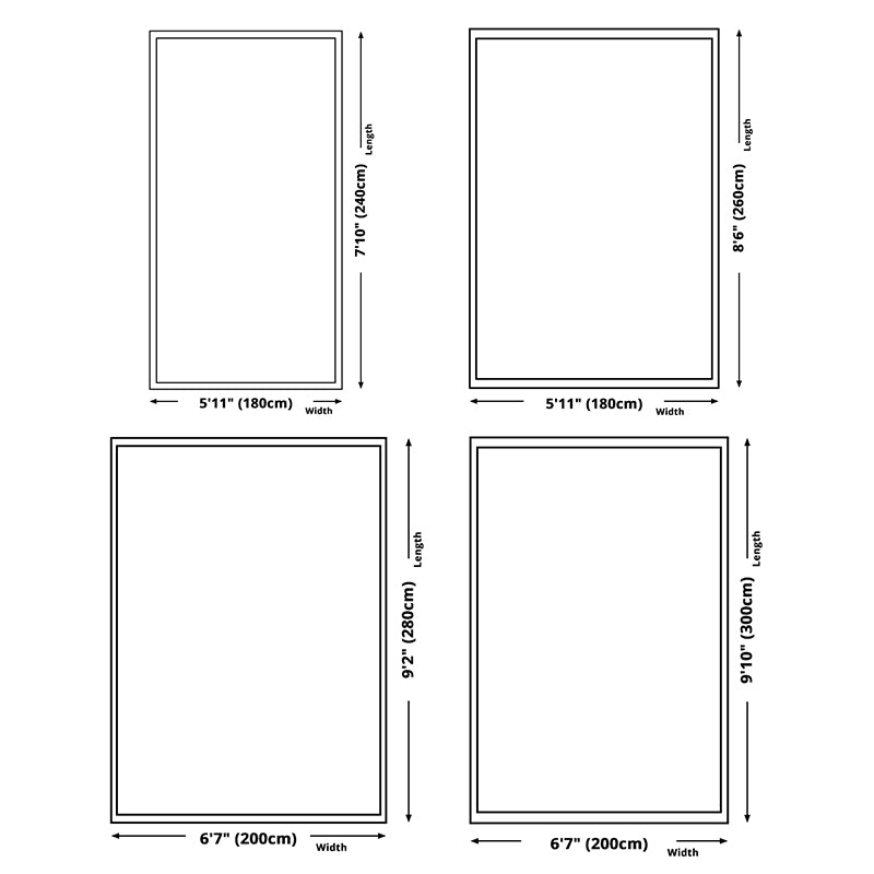 Colorful Triangle Pattern Rug Trendy Polyester Area Rug Friendly Washable Carpet for Living Room