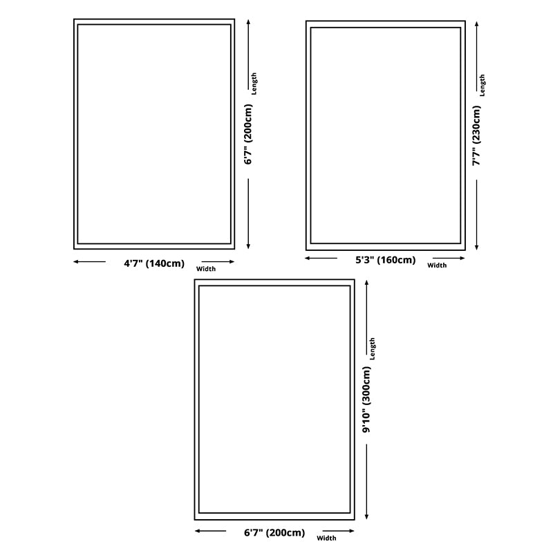 Modern Floral Printed Rug Trendy Polyester Area Carpet Anti-Slip Backing Rug for Home Decoration