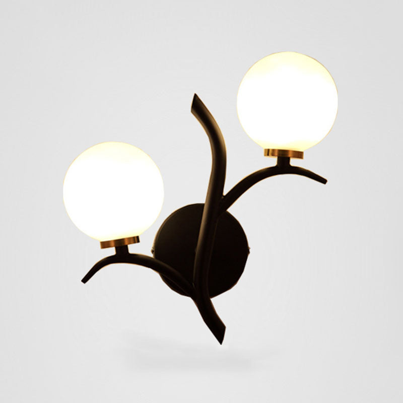 Bolas Glass Wall Plighting Lighting Nordic Style Wall Monte Lightsing para dormitorio