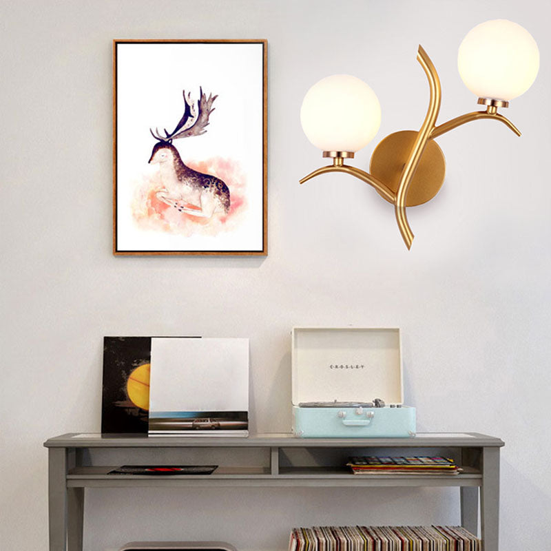 Bolas Glass Wall Plighting Lighting Nordic Style Wall Monte Lightsing para dormitorio