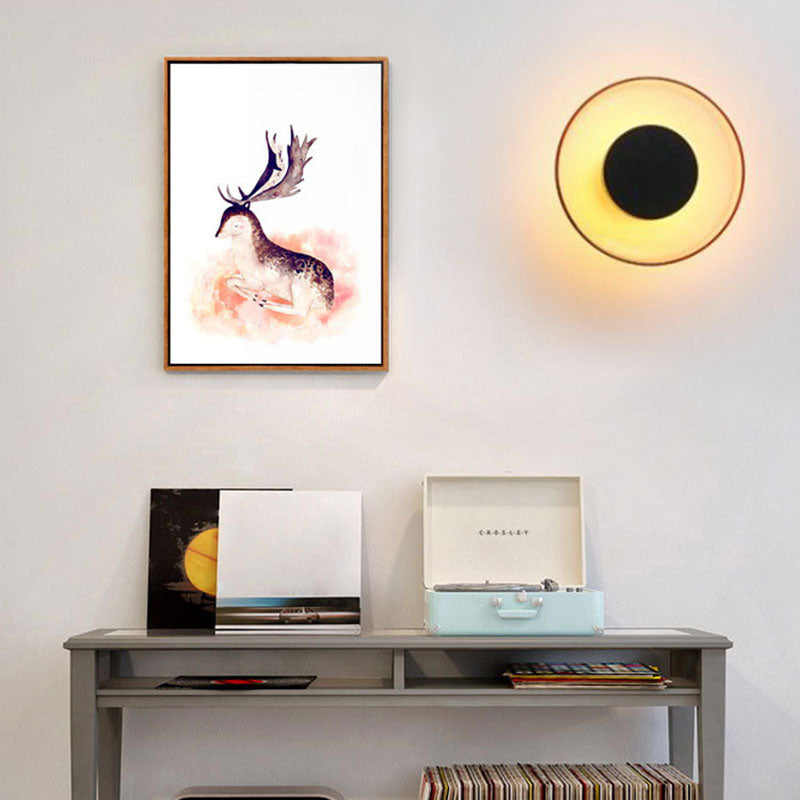 Glass Bowl Sconce Light Fixture Modern Style LED Wall Lighting Fixture for Aisle