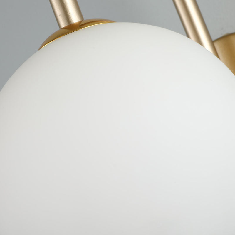 Iluminación de pared de cuello de vidrio de vidrio Lucinación de pared de estilo nórdico lámpara de luz para dormitorio para dormitorio