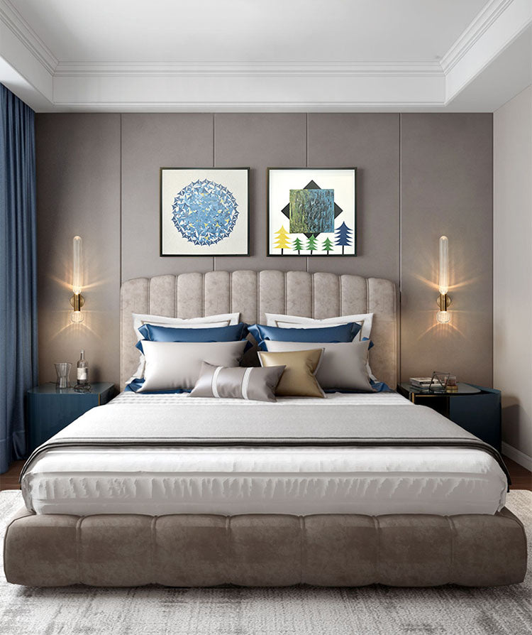 Hedendaagse goudglazen wand gemonteerd verlichting 1-licht wand sconce voor woonkamer