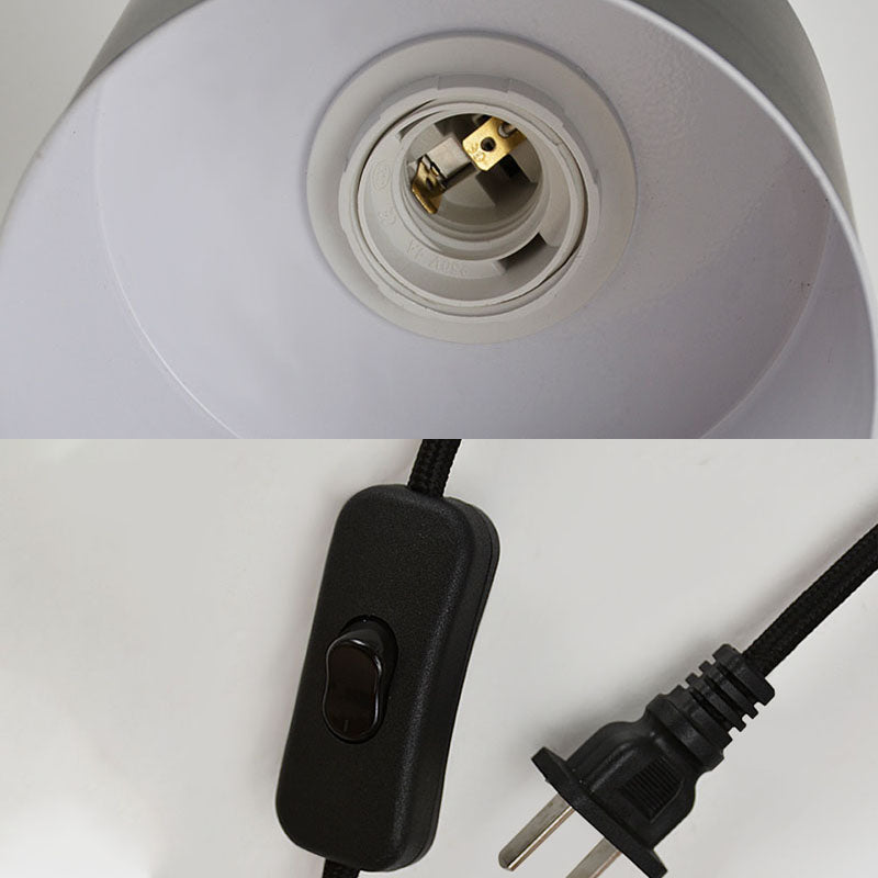 Aparte de pared contemporánea de 1 luces de 1 luces iluminación de pared ajustable de metal para dormitorio