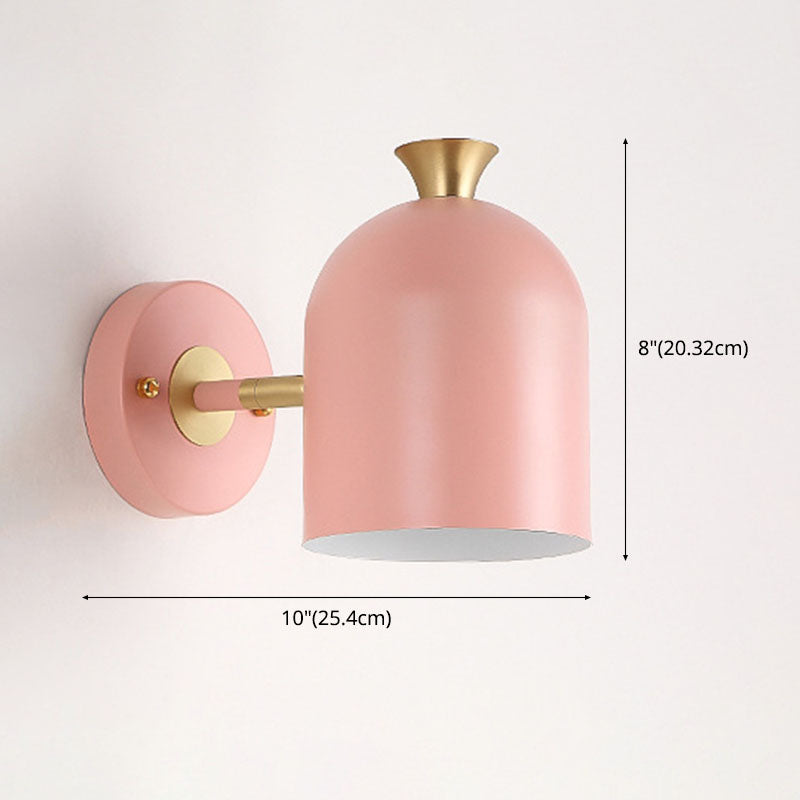 Nordische moderne 1-Licht-Aluminium-Wandleuchte Wandleuchte Wandlampe für Kinderzimmer