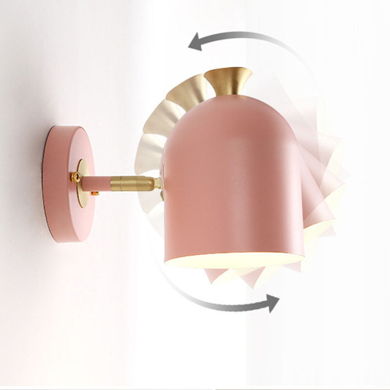 Nordische moderne 1-Licht-Aluminium-Wandleuchte Wandleuchte Wandlampe für Kinderzimmer