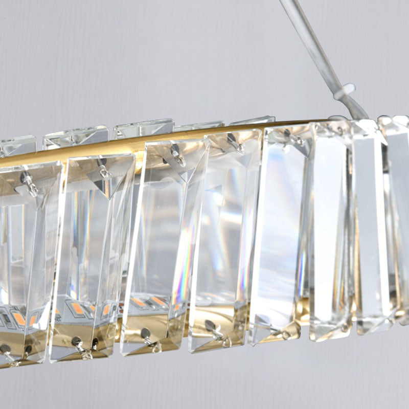 Ultra-modern Simplicity Orbicular LED Chandelier Lamp Crystal Suspension Pendant Light