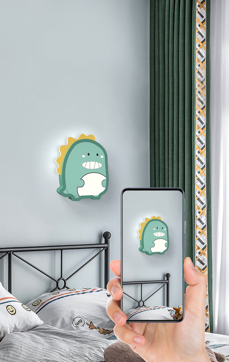 Metal Cartoon Wall Sconce 1-Light LED Wall Mounted Lighting for Children's Room