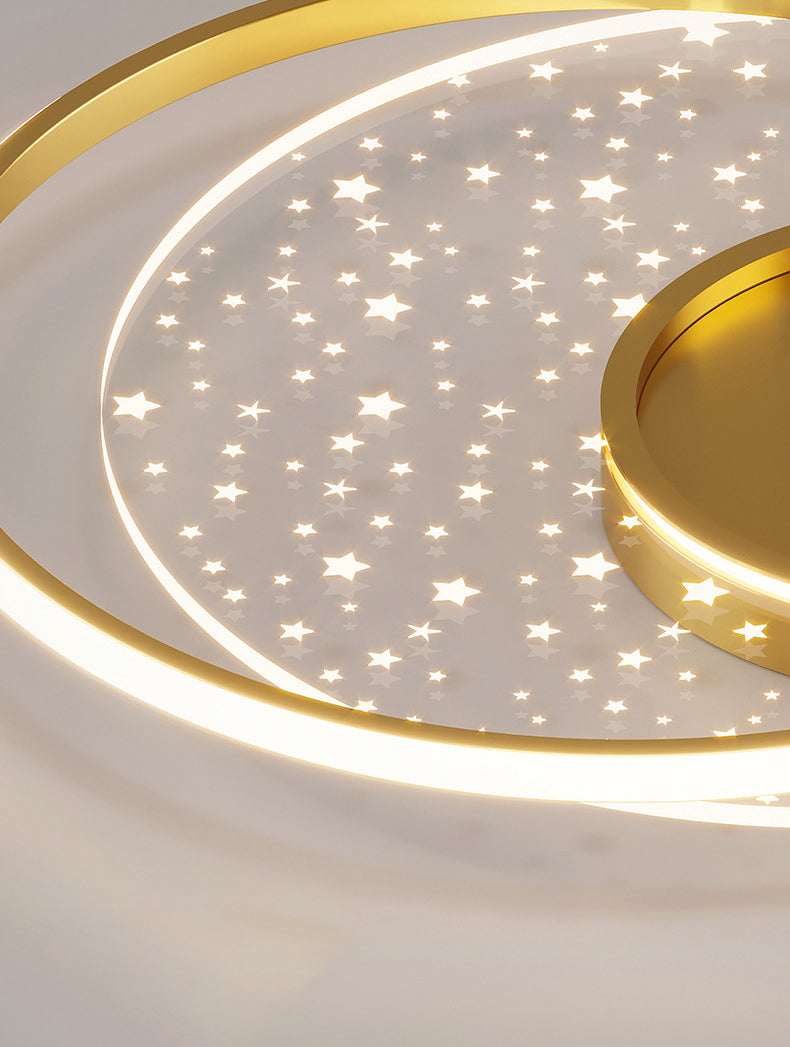 Luminaires de plafond encastrés modernes en acrylique, cercle encastré pour chambre à coucher