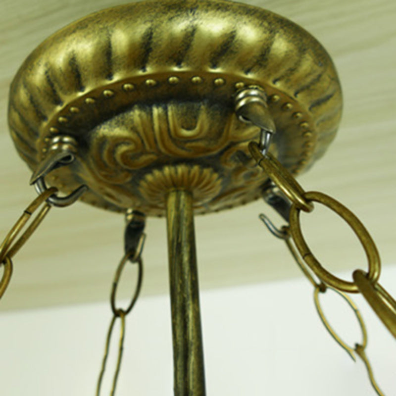 Lampadario del lampadario a cupola in stile a cupola in stile lampadario.