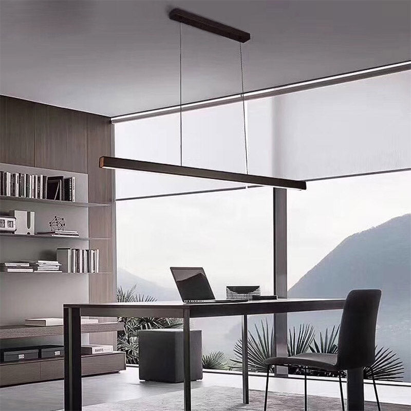 Linear Isola Lighting Acrilic Contemporary Simplicity Fishings a sospensione per il ristorante