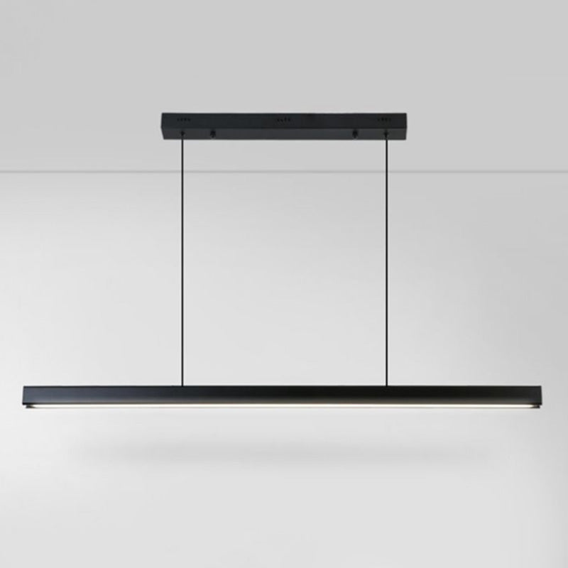 Linear Isola Lighting Acrilic Contemporary Simplicity Fishings a sospensione per il ristorante