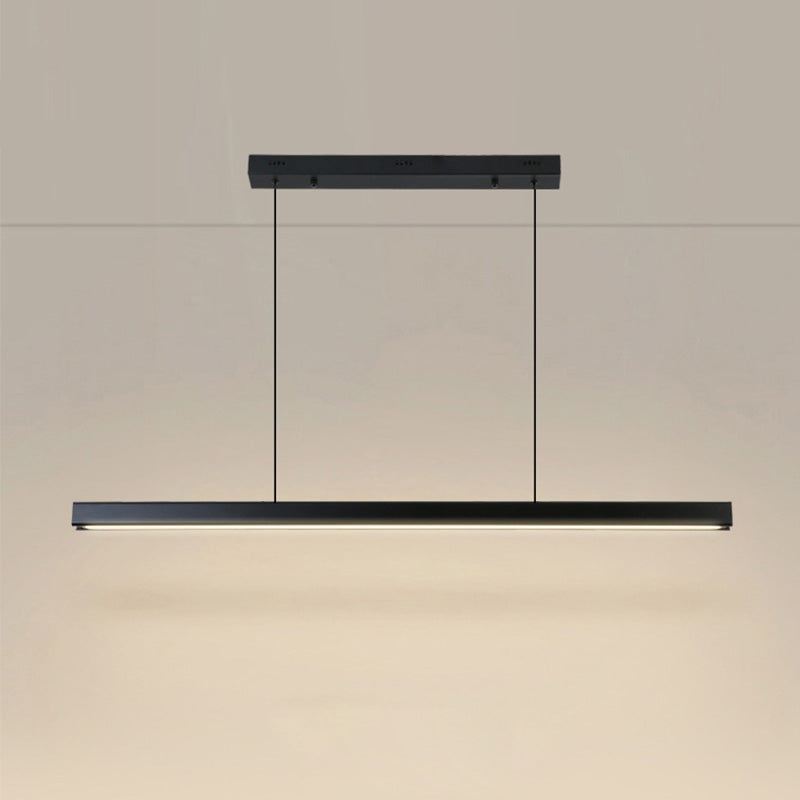 Linear Isola Lighting Acrilic Contemporary Simplicity Fishings a sospensione per il ristorante