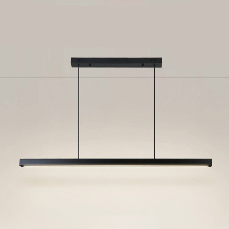 Linear Isola Lighting Acrilic Contemporary Simplicity Fishings a sospensione per il ristorante
