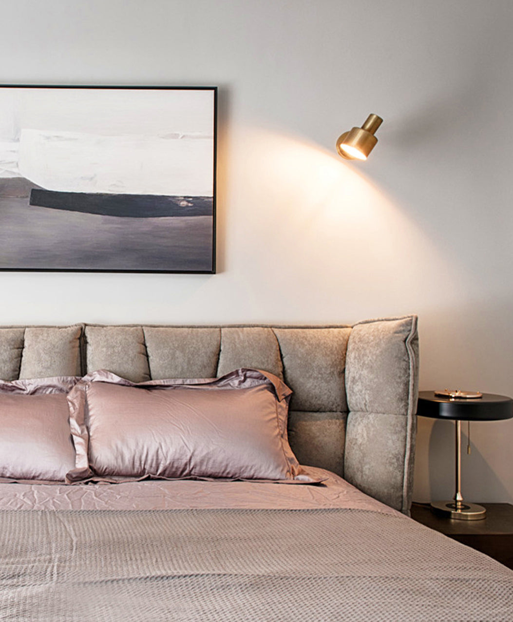 Illuminazione da parete per pareti cilindri in stile minimalista Illuminazione a parete da letto in metallo