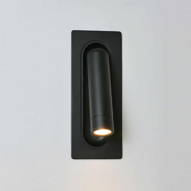 Modern Aluminum Wall Mount Lamp Bedroom Wall Lighting Fixture with 1 Spotlight