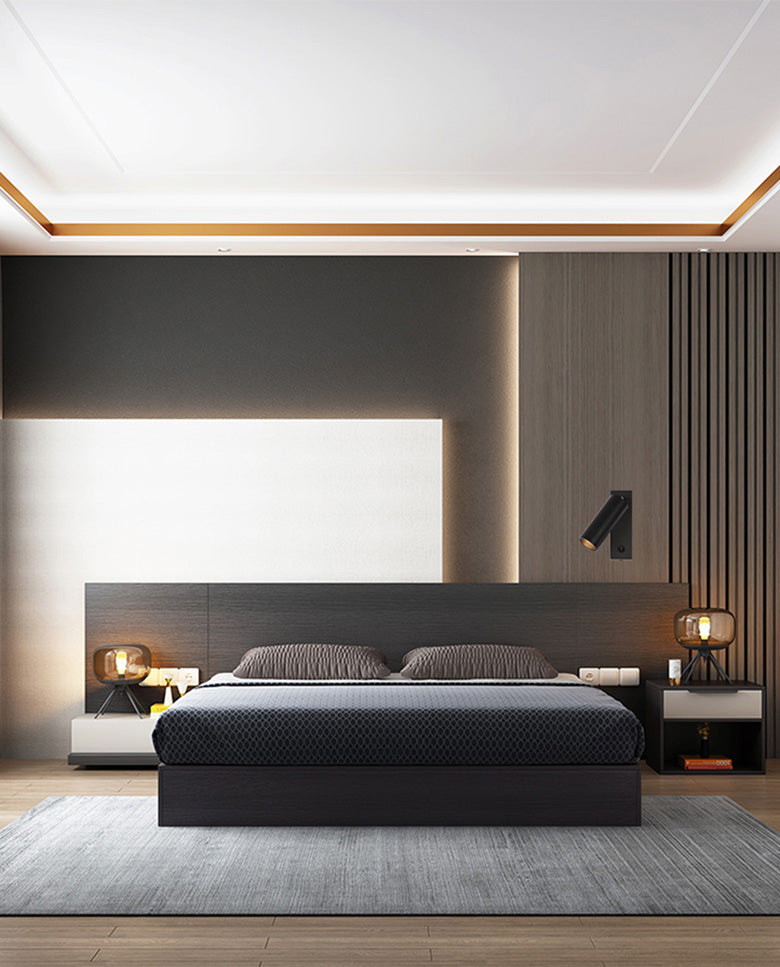 New Modern Aluminum 1-Light Wall Mount Lamp Adjustable Wall Sconce for Bedroom