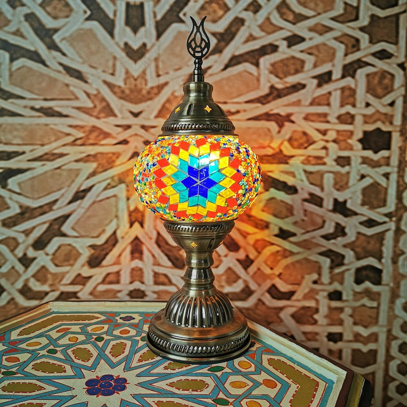 Mosaïque Verre Sphérique Sphérique LAMPE TURC STYLE TURKISH 1 LIGHT LET