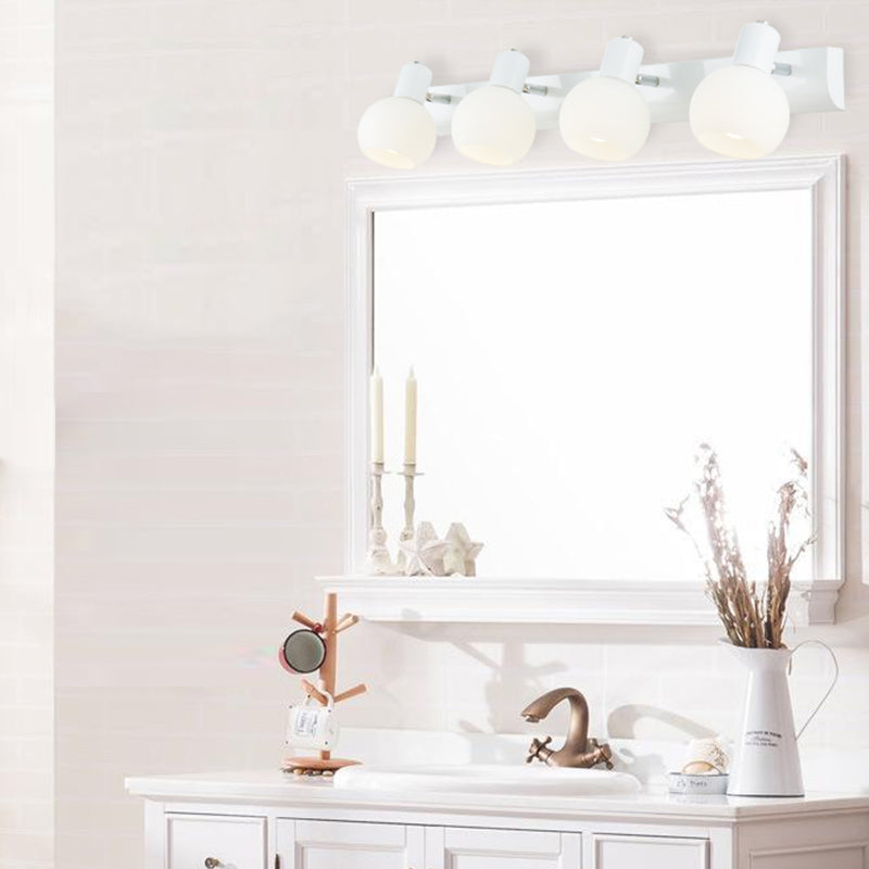 Balls Badezimmer Leuchte Leuchten Glas minimalistische Wandbeleuchtung