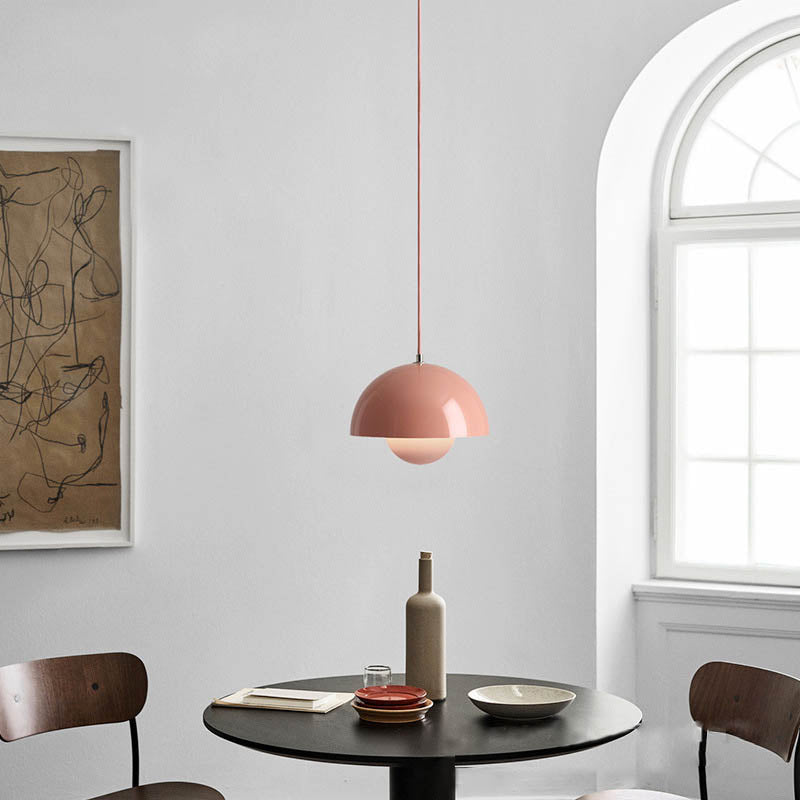 Modern Luce di lusso a pendente singolo Light Globe in ferro battuto Lampada sospesa per sala da pranzo