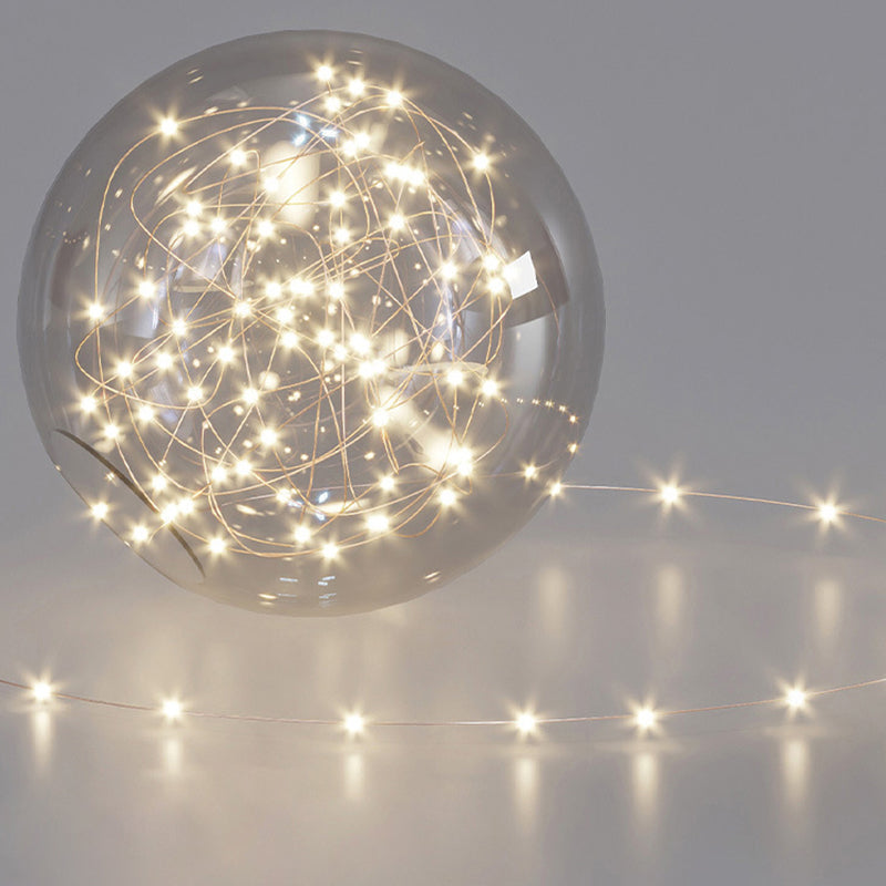 Kogellichtophanging hanger moderne eenvoudige glashanglampen voor restaurant