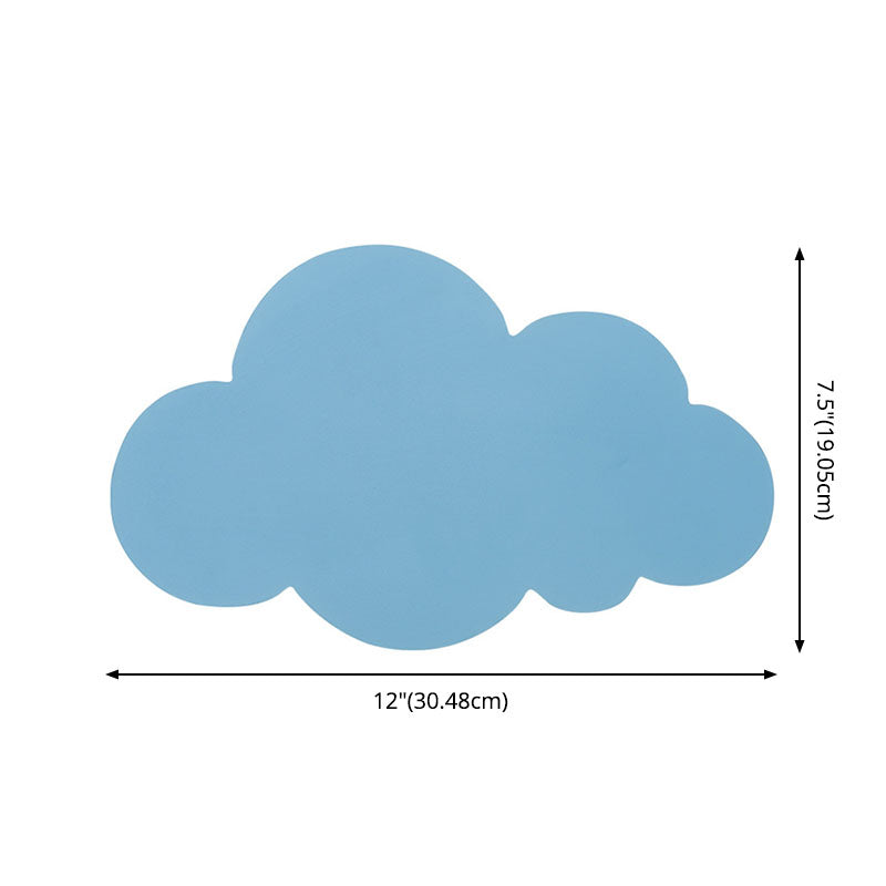 Cloud Metal Wall Sconce Lighting Minimalist Style LED Wall Lighting Fixture for Bedroom