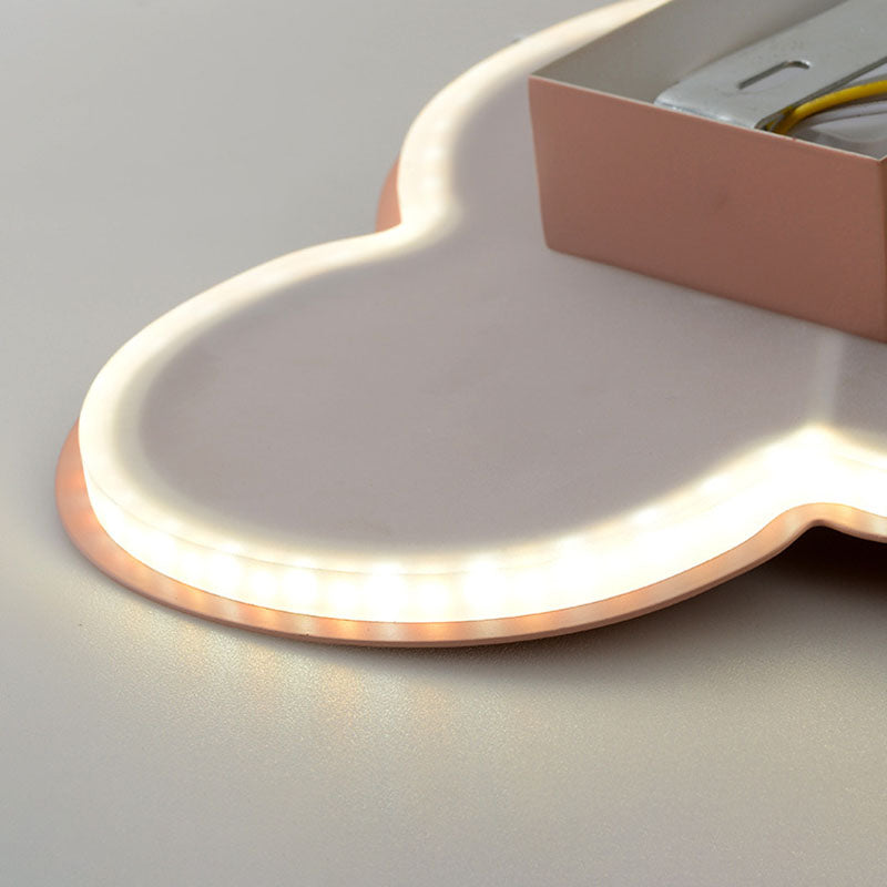 Cloud Metal Wall Sconce Lighting Minimalist Style LED Wall Lighting Fixture for Bedroom