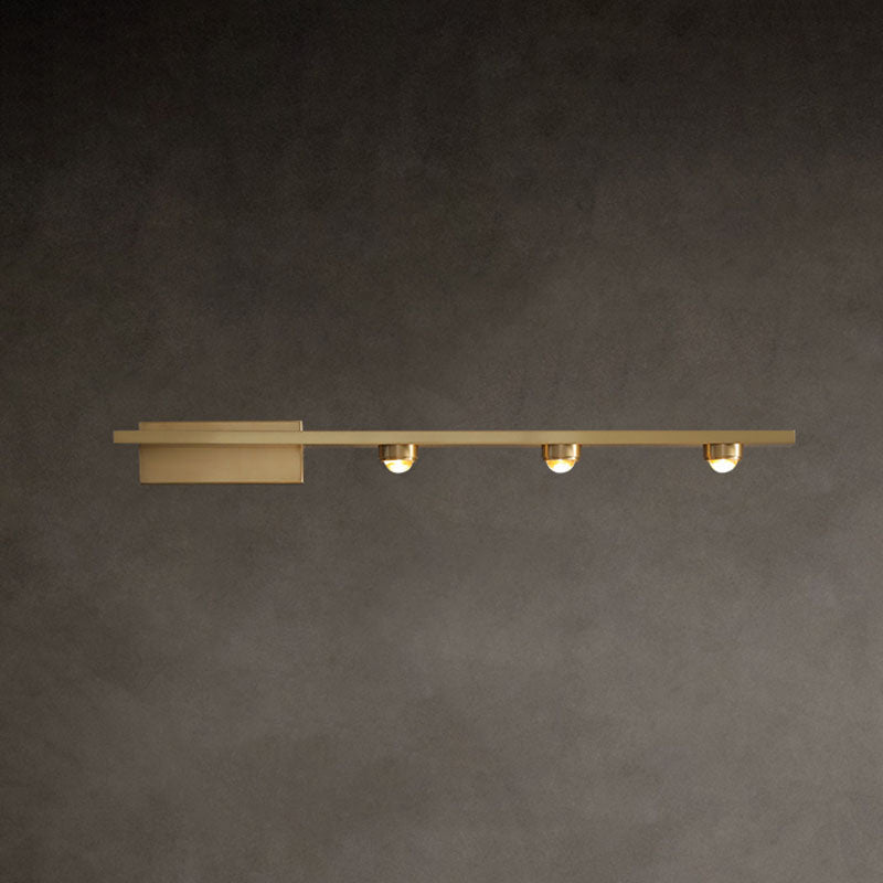 Zeitgenössische Metall-LED-Wand montierte Beleuchtung 1 Lichtwandleuchten für Wohnzimmer