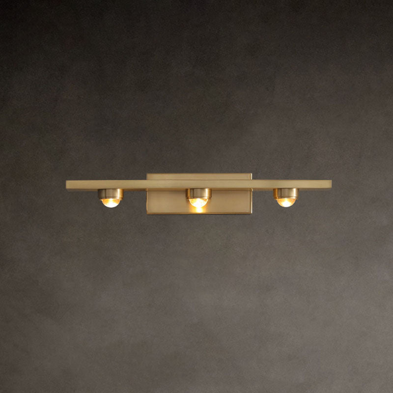 Zeitgenössische Metall-LED-Wand montierte Beleuchtung 1 Lichtwandleuchten für Wohnzimmer