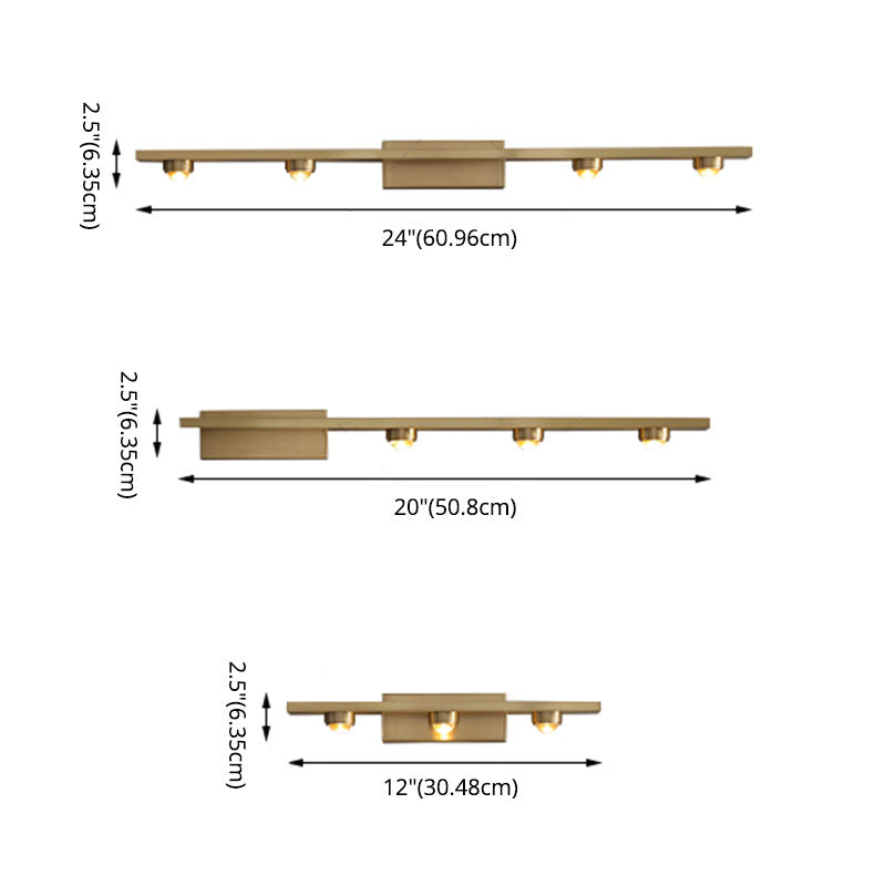 Zeitgenössische Metall-LED-Wand montierte Beleuchtung 1 Lichtwandleuchten für Wohnzimmer
