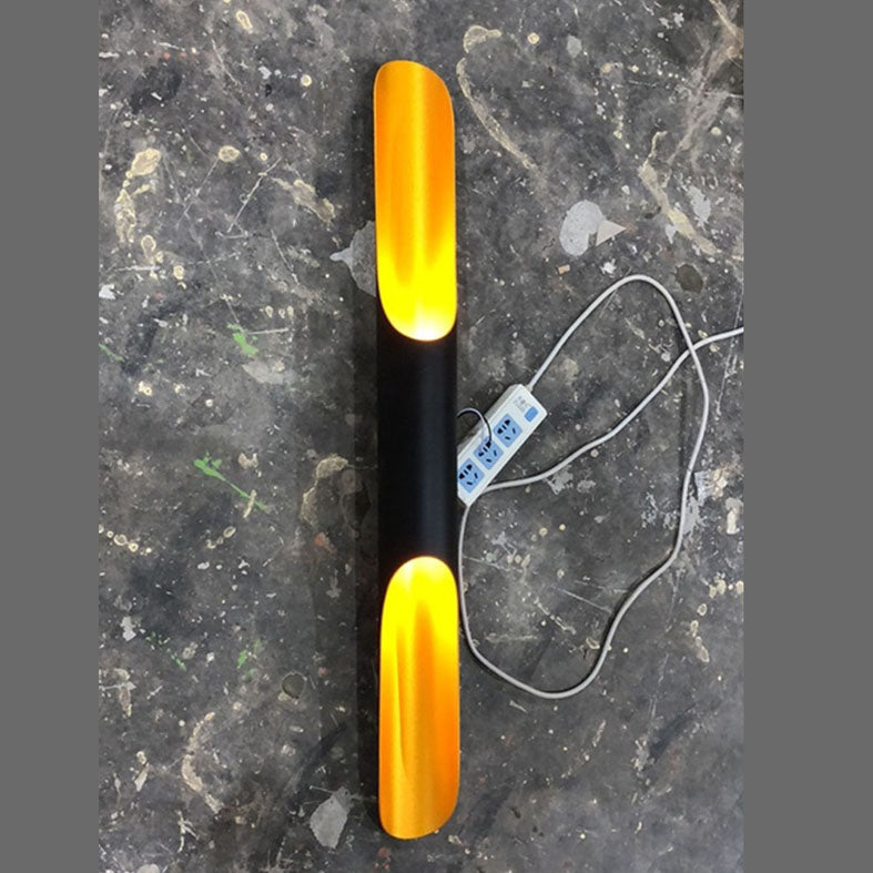 Moderne einfache lineare Wandmontage 1-Licht-Aluminiumwandlampe für Wohnzimmer