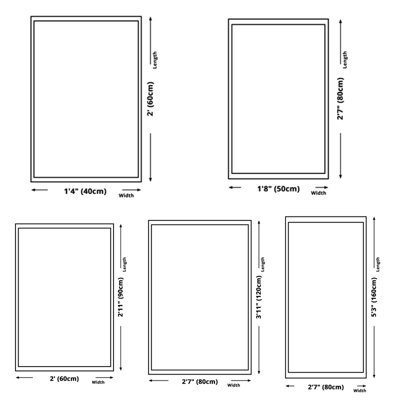 Blue Modern Rug Polyester Geometric Pattern Area Rug Non-Slip Backing Carpet for Home Decor