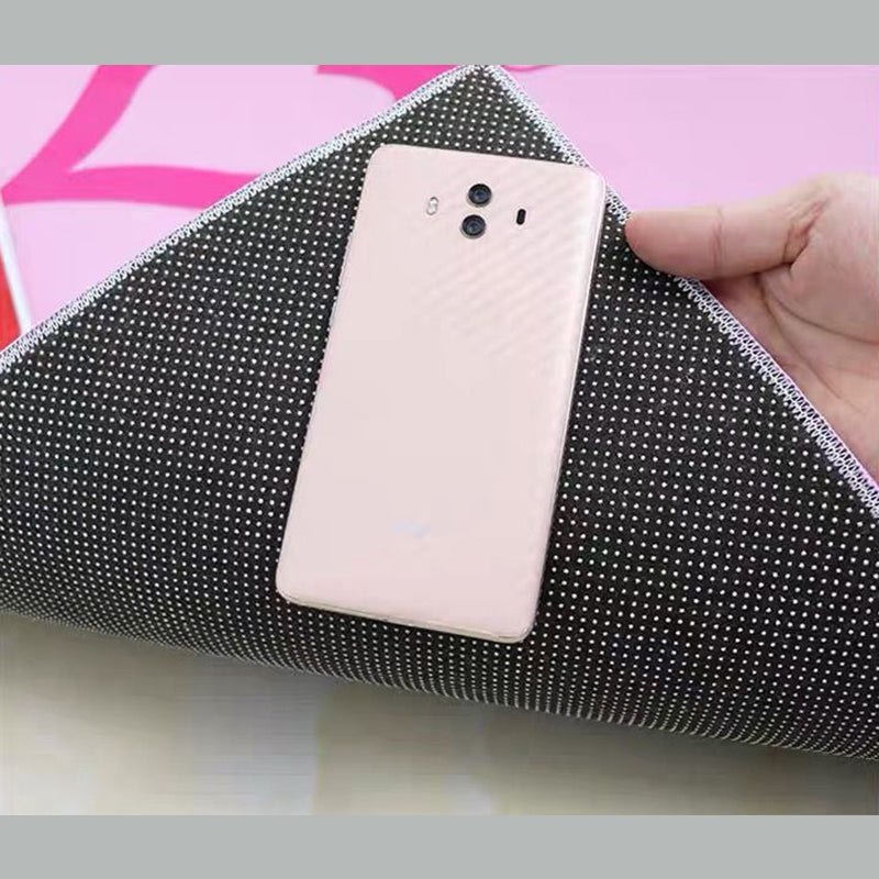 Gray Modern Indoor Rug Polyester Geometric Area Rug Non-Slip Backing Carpet for Living Room