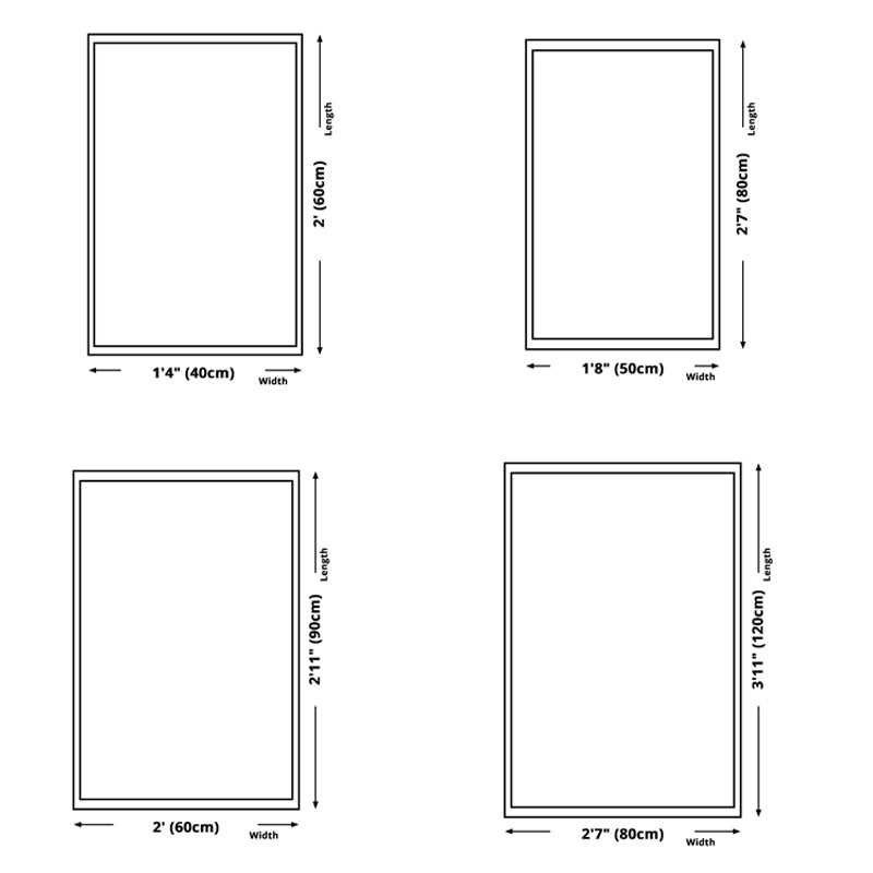 Blue Geometric Area Rug Polyester Modern Abstarct Carpet Non-Slip Area Rug for Home Decoration