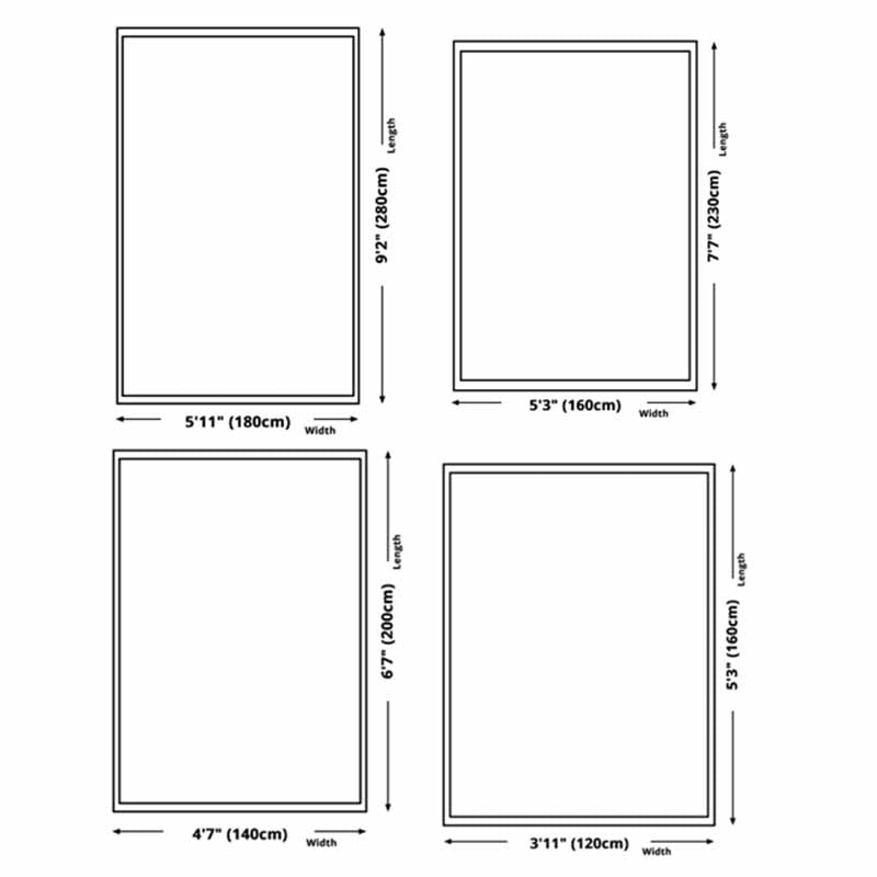 Green Christmas Pattern Rug Polyester Modern Area Carpet Non-Slip Rug for Living Room