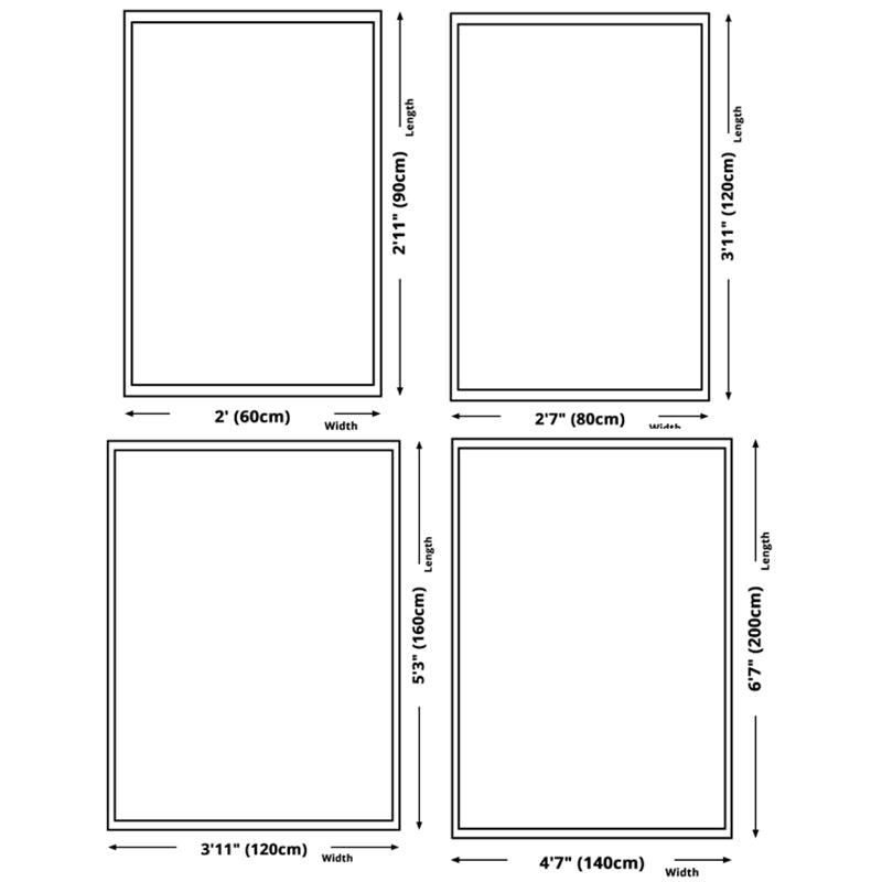 Brown Modern Indoor Carpet Polyester Abstract Area Rug Anti-Split Carpet for Indoor Room