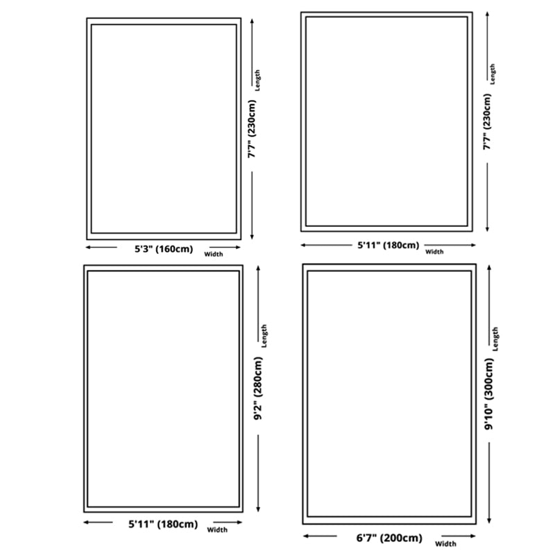 Brown Modern Indoor Carpet Polyester Abstract Area Rug Anti-Split Carpet for Indoor Room