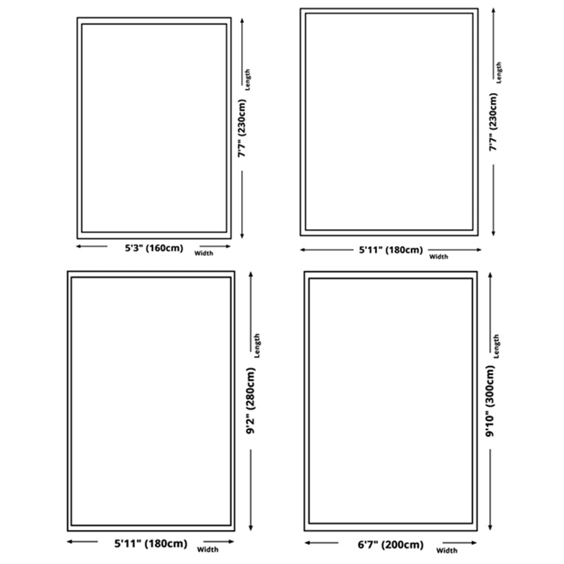 Simple Indoor Room Area Rug Orange Abstract Carpet Polyester Non-Split Rug