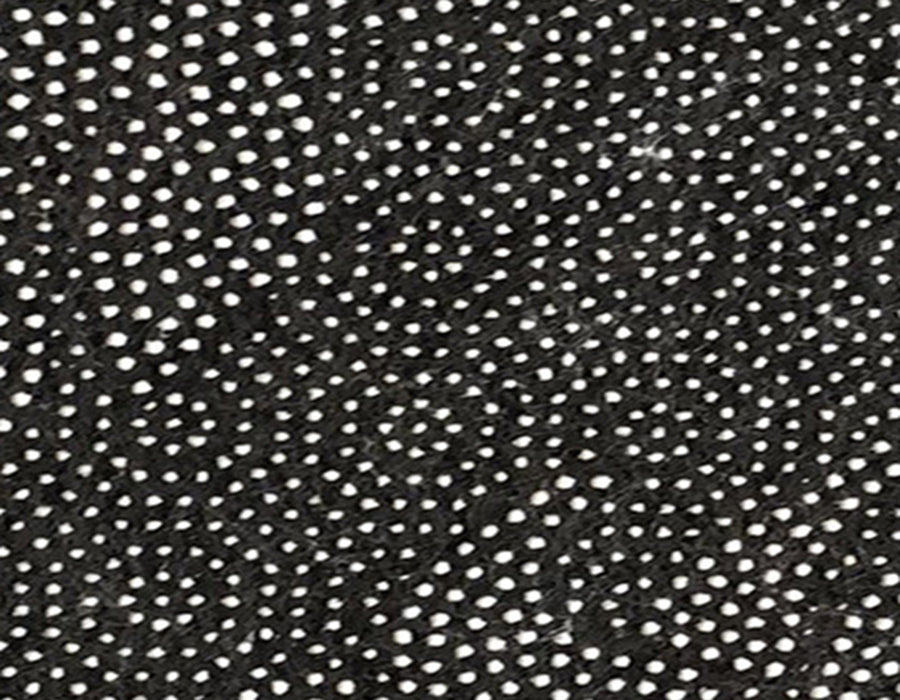 Postmodern Indoor Carpet Black and White Polyester Rug Washable Area Rug for Living Room