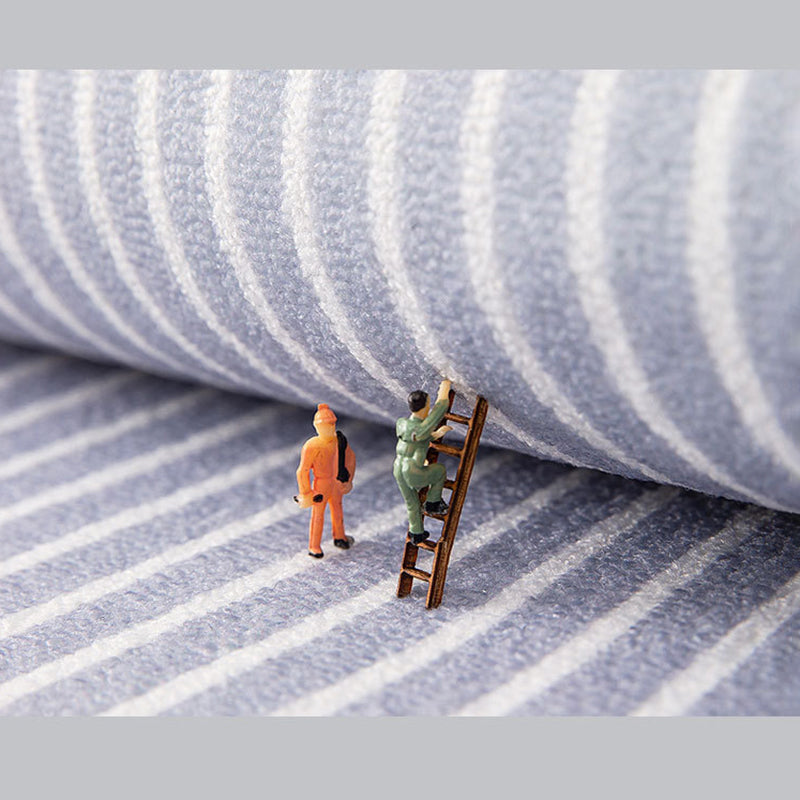 Stylish Grey Tye Dye Carpet Polyester Modern Area Rug Anti-Slip Washable Rug for Home Decor