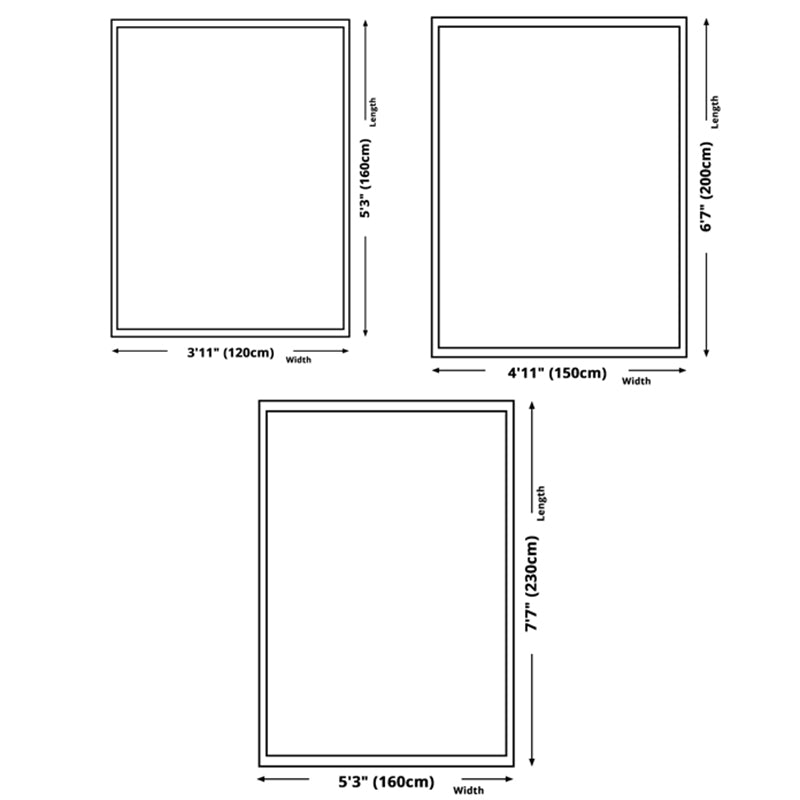 Modern Living Room Area Rug Apricot Polyester Rug Polyester Stain Resistant Area Carpet