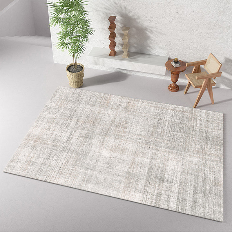 Modern Living Room Area Rug Apricot Polyester Rug Polyester Stain Resistant Area Carpet