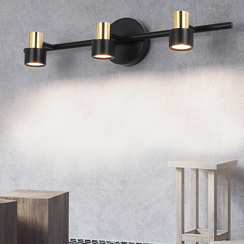 Modern Style Aluminum Wall Mount Lamp Bedroom Bedroom Wall Lighting Fixture with 1 Spotlight